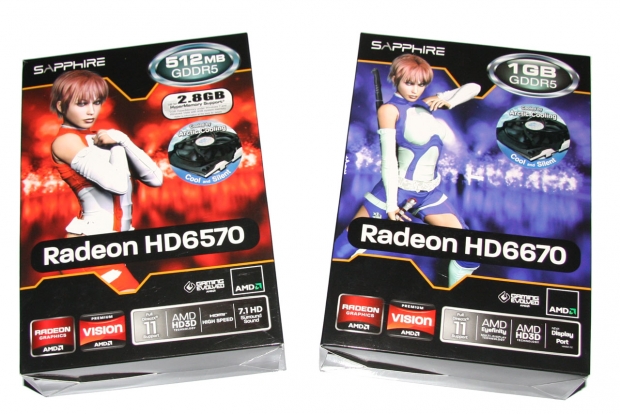 Обзор и тестирование Sapphire Radeon HD 6570 и HD 6670